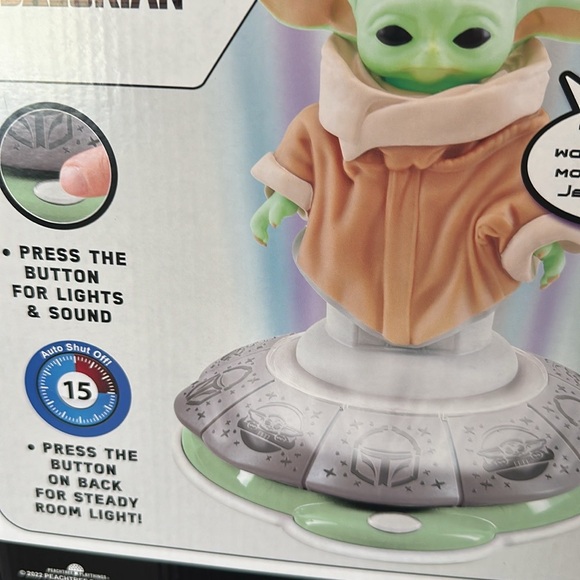 Disney Star Wars Baby Yoda the Mandalorian Light & Sound Room Glow Nightlight - Picture 6 of 6